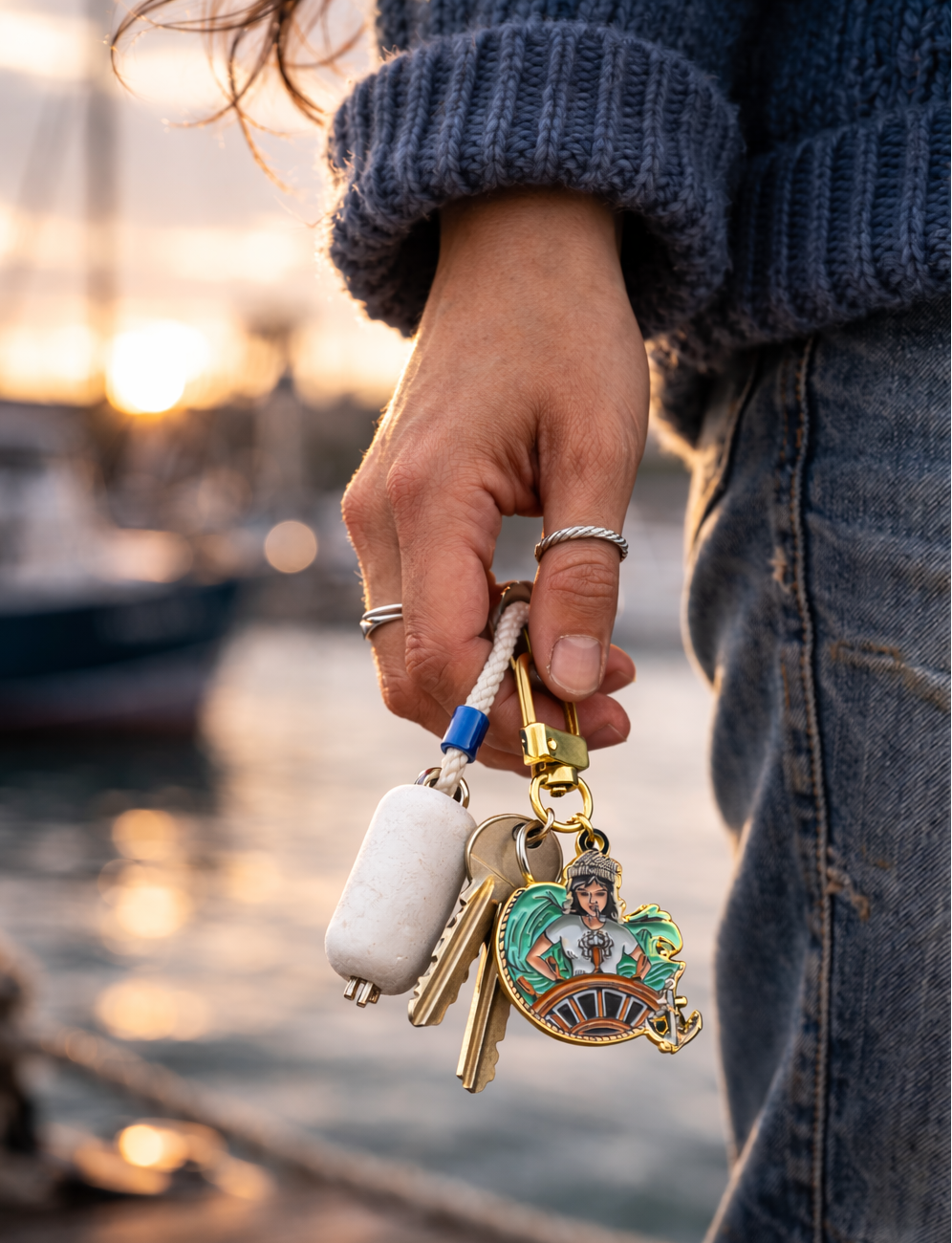 Maritime Maverick Keychain/Charm block 1 image